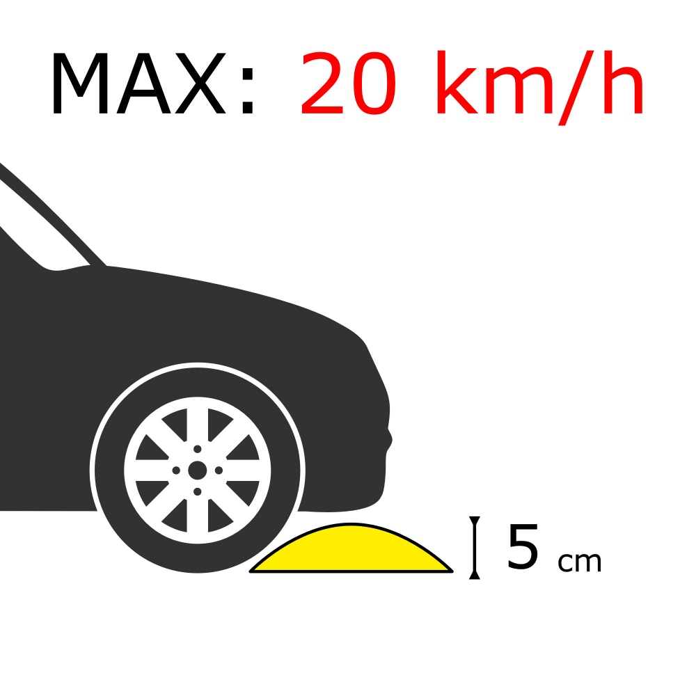 Speed Ramps 5 cm high