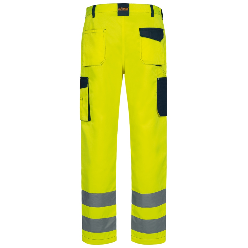 pics/Feldtmann/2024/arbeitskleidung/safestyle/safestyle-23722-werdau-herren-warnschutz-bundhose-gelb-marineblau-hinten.jpg
