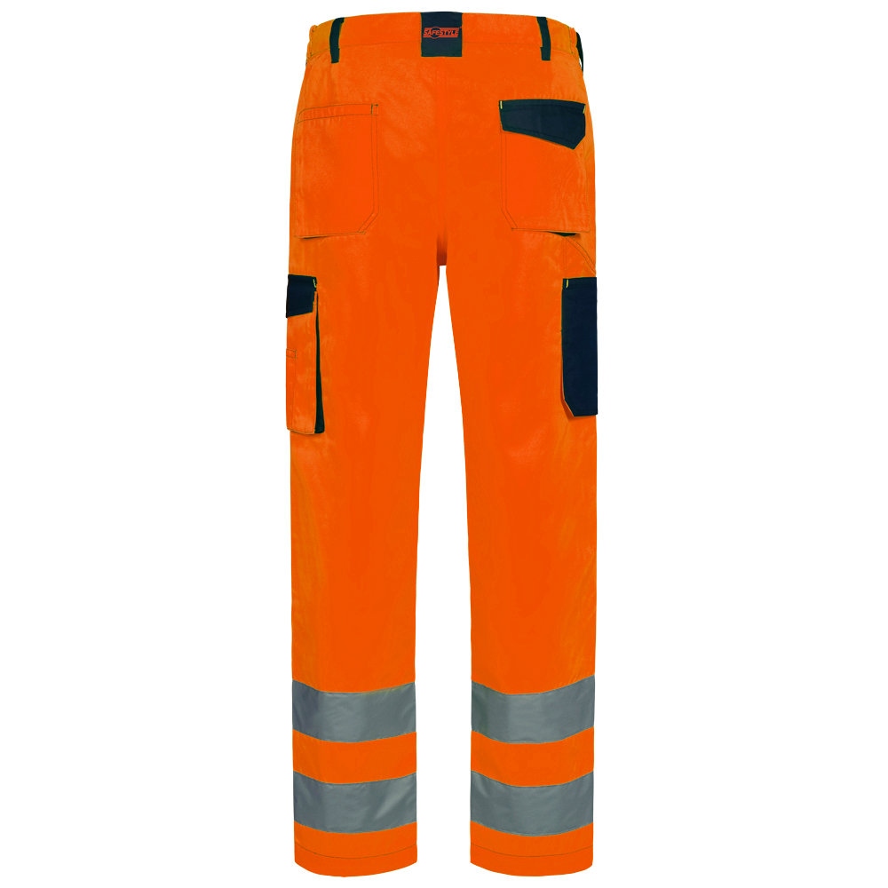 pics/Feldtmann/2024/arbeitskleidung/safestyle/safestyle-23723-freital-herren-warnschutz-bundhose-orange-marineblau-hinten.jpg