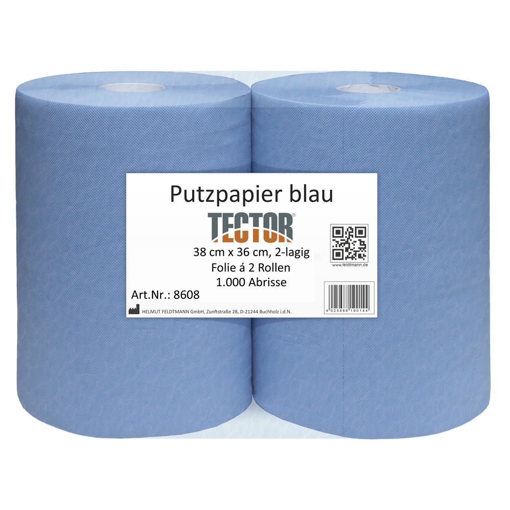 pics/Feldtmann/tector/putzpapierrollen/2-putzpapierrollen-industrie-reinigung-1000-blatt-2lagig-38x36-tector-8608.jpg