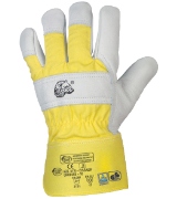 Leather safety gloves