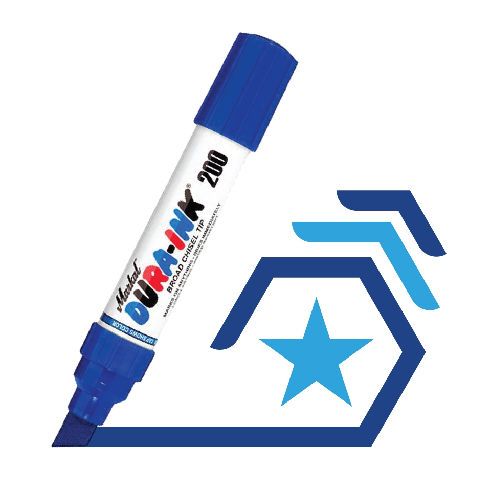 pics/Markal/Dura-ink/200/markal-dura-ink-200-blue-logo-2.jpg