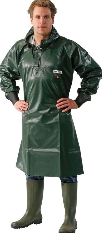 Rainwear in oversize