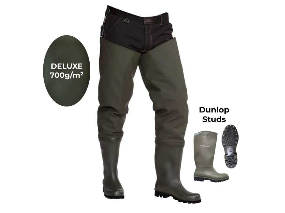 pics/Ocean/group-8/waiders/ocean-deluxe-seestiefeln-mit-spikes-olivgrun-dunkel-anglerhose-polyester-details.jpg