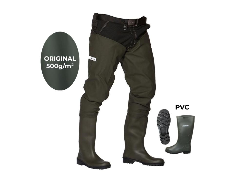 pics/Ocean/group-8/waiders/ocean-original-seestiefeln-mit-normale-stiefel-olivgrun-dunkel-anglerhose-polyester-details.jpg