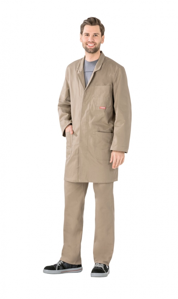 pics/Planam/0154/planam-0154-bw-290-herren-berufsmantel-baumwolle-beige-khaki-details.jpg