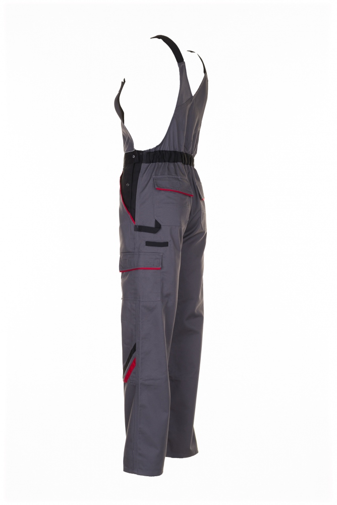 pics/Planam/2332/neu/planam-2332-highline-work-dungarees-slate-black-red-back-2.jpg