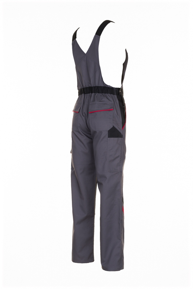 pics/Planam/2332/neu/planam-2332-highline-work-dungarees-slate-black-red-back-3.jpg