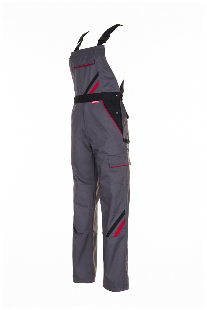 pics/Planam/2332/neu/planam-2332-highline-work-dungarees-slate-black-red-front-2.jpg