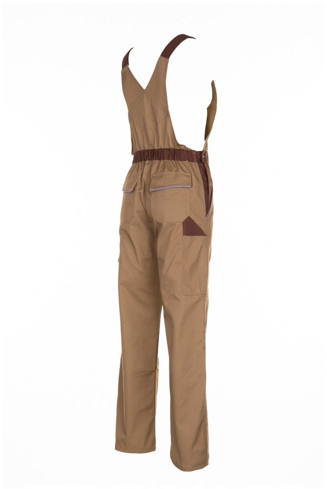 pics/Planam/2334/neu/planam-2334-highline-work-dungarees-beige-brown-zinc-back-3.jpg