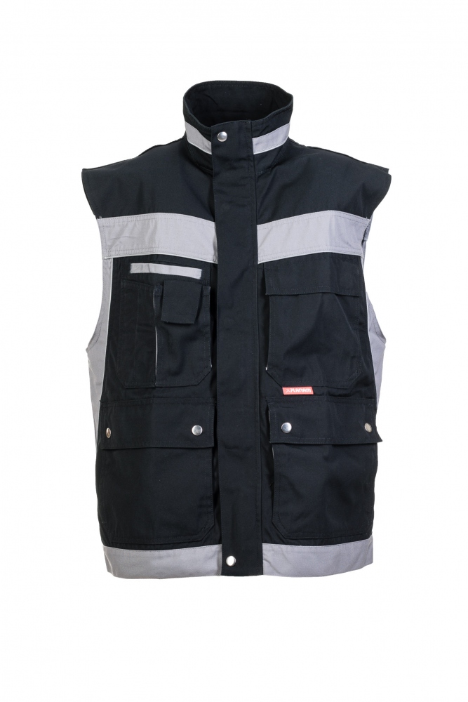 pics/Planam/2530/planam-2530-plaline-mens-work-vest-black-zinc-front.jpg