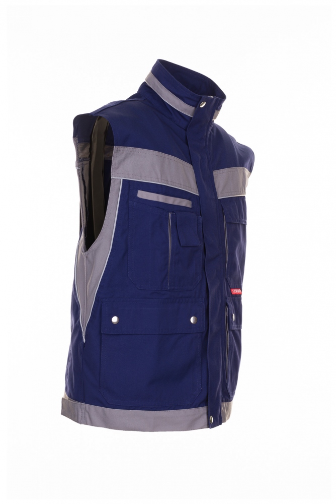 pics/Planam/2532/planam-2532-plaline-mens-work-vest-royal-navy-zinc-front-3.jpg