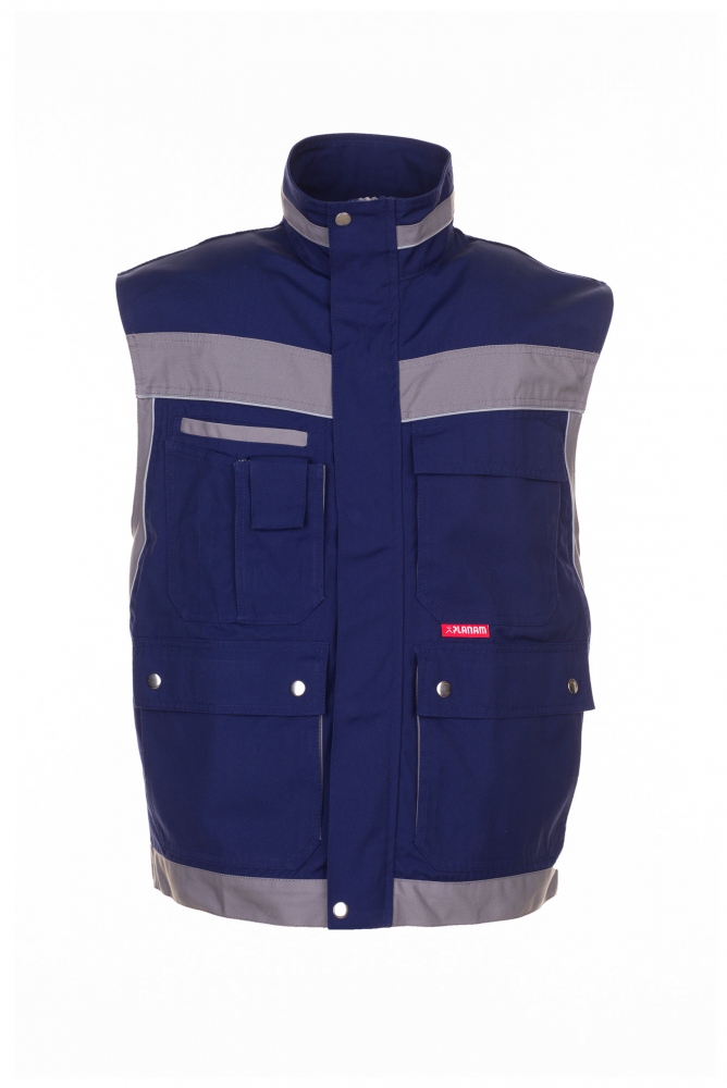 pics/Planam/2532/planam-2532-plaline-mens-work-vest-royal-navy-zinc-front.jpg