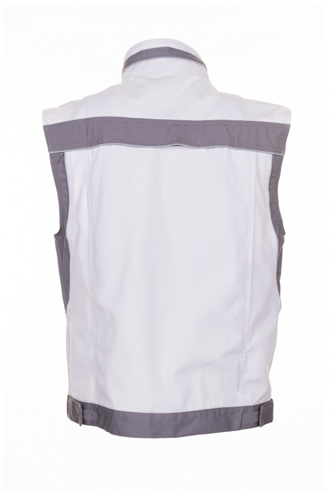 pics/Planam/2533/planam-2533-plaline-mens-work-vest-royal-pure-white-zinc-back.jpg