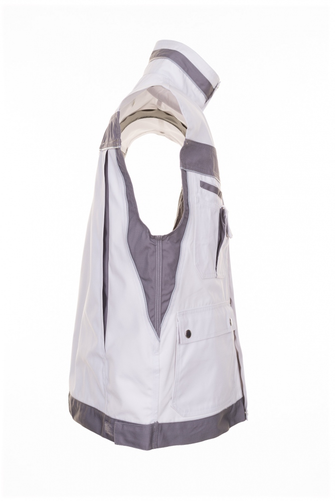 pics/Planam/2533/planam-2533-plaline-mens-work-vest-royal-pure-white-zinc-right.jpg