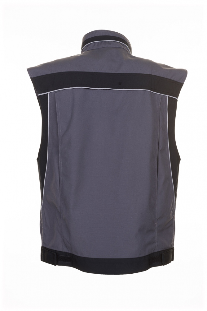 pics/Planam/2536/planam-2536-plaline-mens-work-vest-slate-black-back.jpg