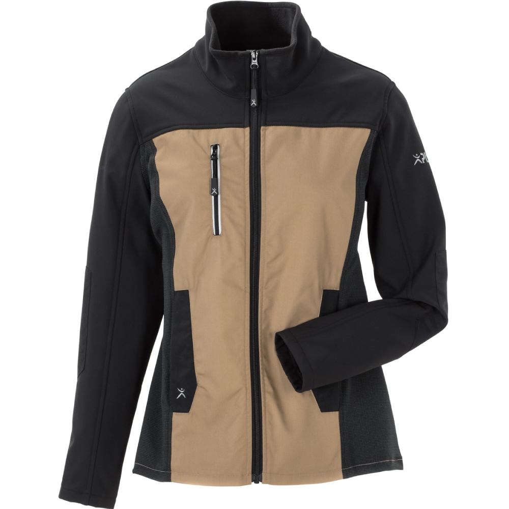 pics/Planam/6513/planam-6513-norit-womens-softshell-jacket-sand-black-01.jpg