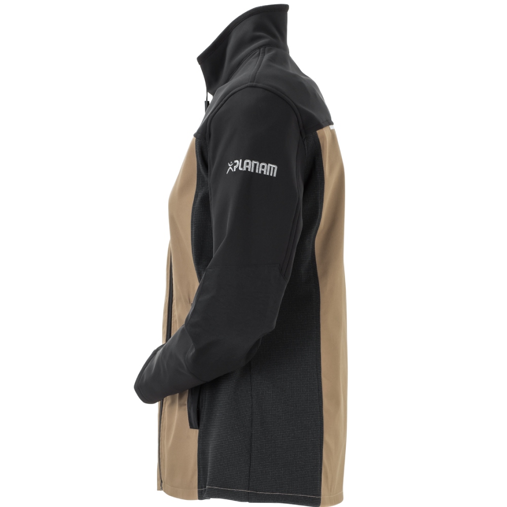 pics/Planam/6513/planam-6513-norit-womens-softshell-jacket-sand-black-04.jpg