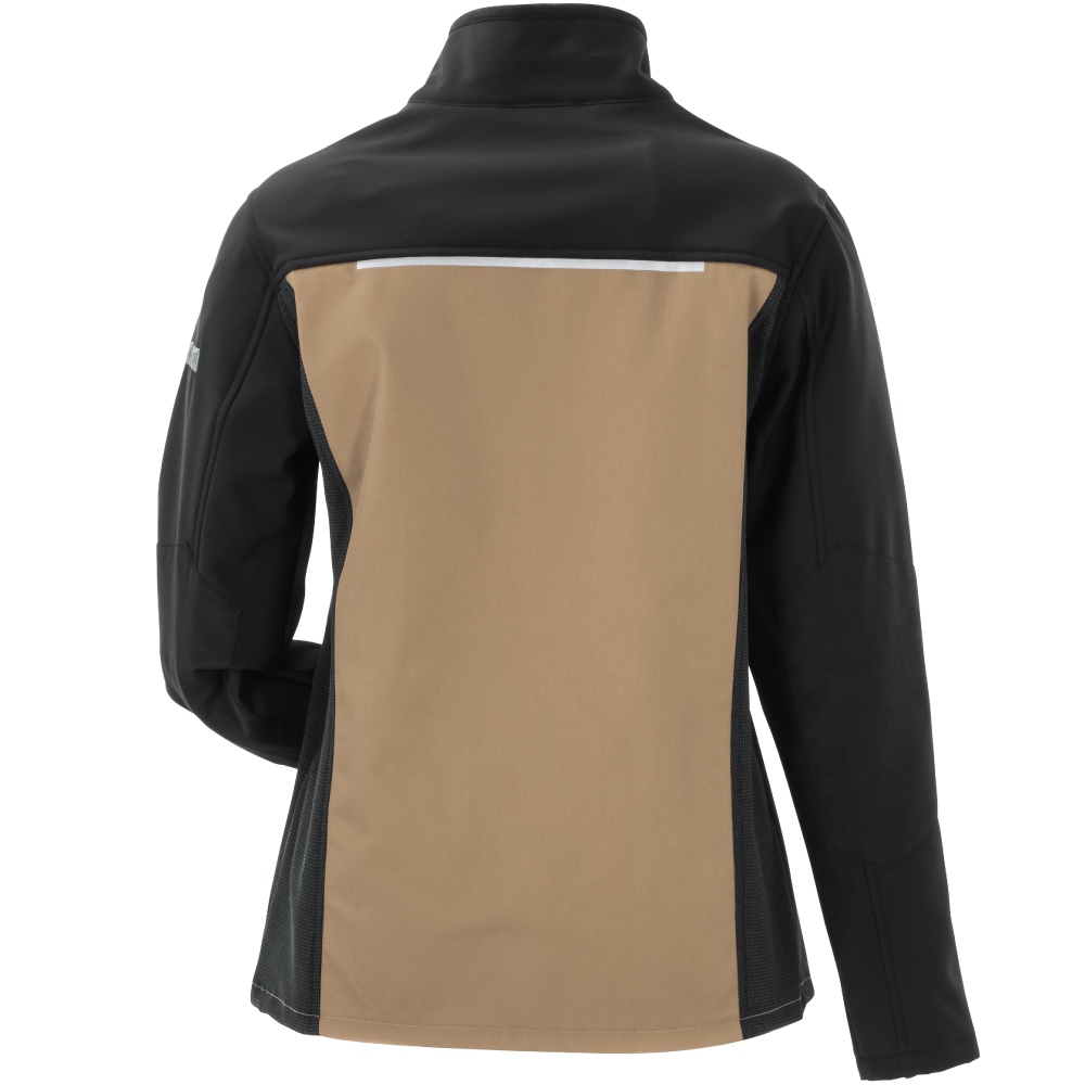 pics/Planam/6513/planam-6513-norit-womens-softshell-jacket-sand-black-07.jpg