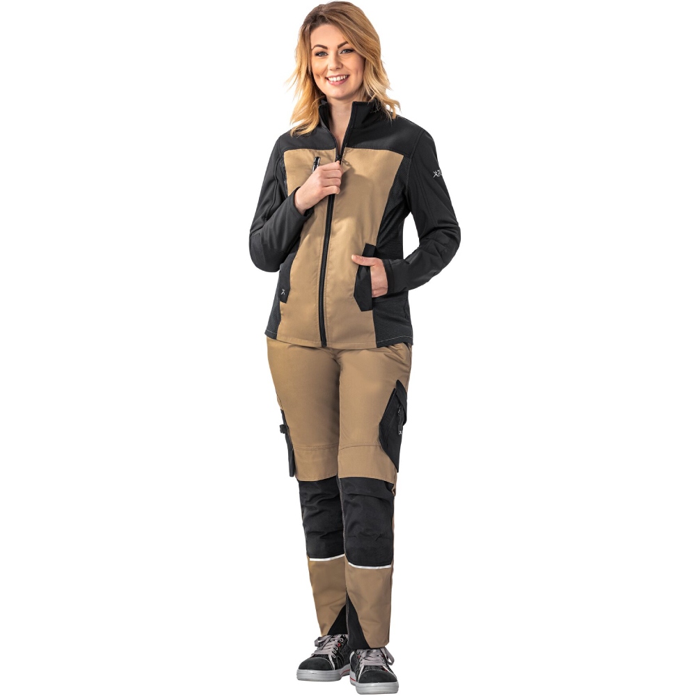 pics/Planam/6513/planam-6513-norit-womens-softshell-jacket-sand-black-10.jpg