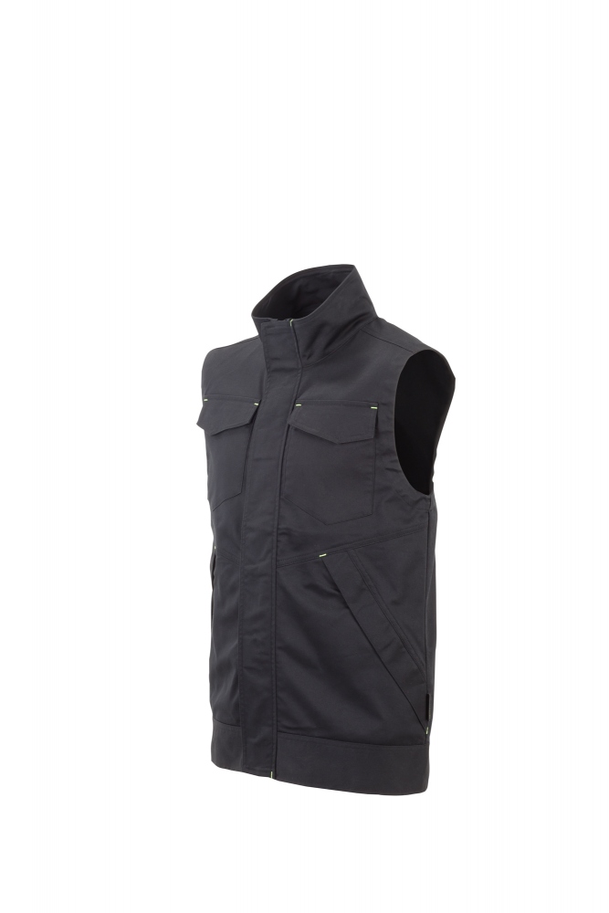 pics/Planam/6630/planam-6630-stretchline-mens-work-vest-black-front-2.jpg