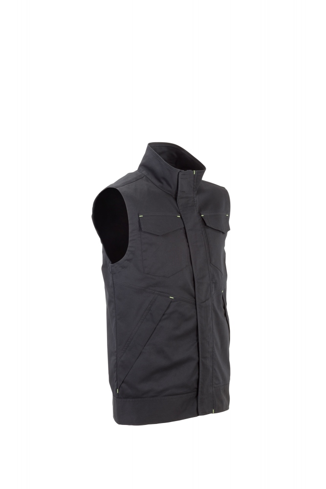 pics/Planam/6630/planam-6630-stretchline-mens-work-vest-black-front-3.jpg