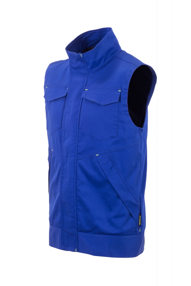 pics/Planam/6633/planam-6633-stretchline-mens-work-vest-royal-blue-front-2.jpg