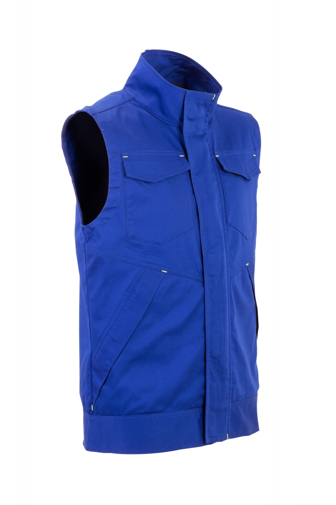 pics/Planam/6633/planam-6633-stretchline-mens-work-vest-royal-blue-front-3.jpg