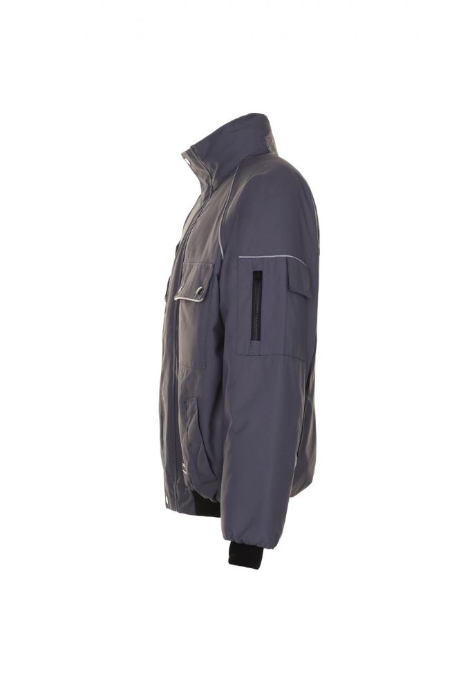 pics/Planam/planam-2183-canvas-herren-winterjacke-arbeitsblouson-gefuettert-wasserdicht-grau-schwarz-abgesetzt-links.jpg