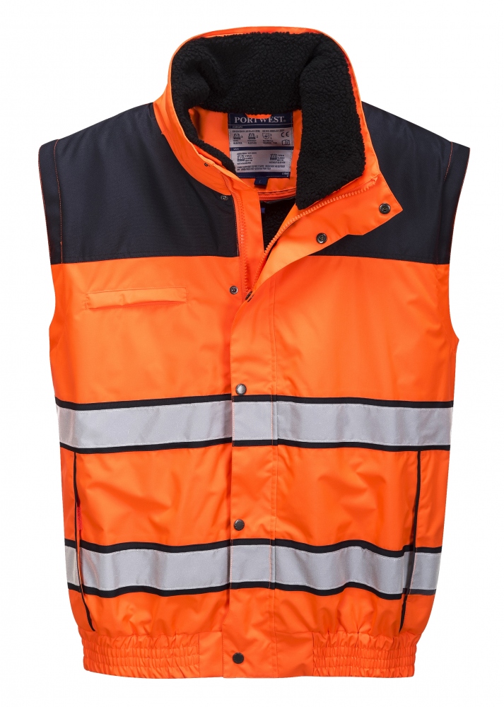 pics/Portwest/Jacken/portwest-c466-4-in-1-high-visibility-waistcoat-orange-black-front.jpg