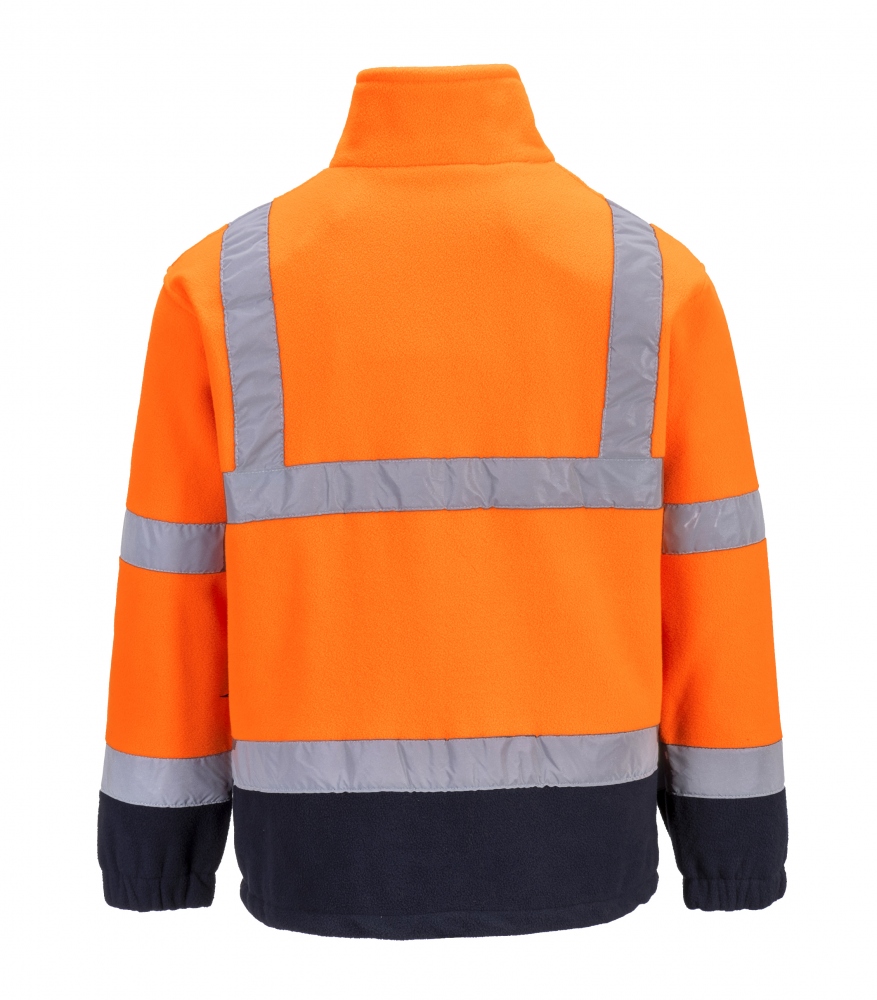 pics/Portwest/Jacken/portwest-f301-two-tone-hi-vis-fleece-jacket-orangenavy-back.jpg