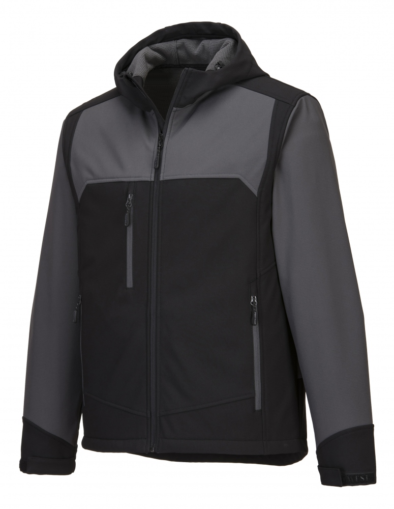 pics/Portwest/Jacken/portwest-kx362bgy-sporty-hooded-softshell-jacket-gray-black-side1.jpg