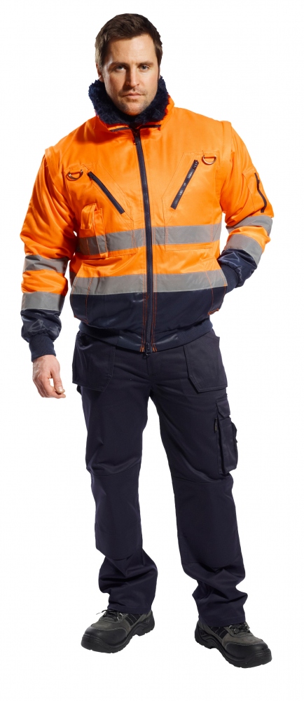 pics/Portwest/high-visibility-clothes/bomber-jackets/portwest-pj50onr-use.jpg