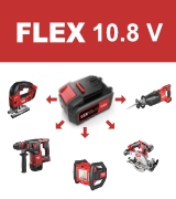 Outils sur batterie Flex 10.8 V