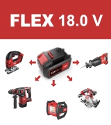 Outils sur batterie Flex 18.0 V